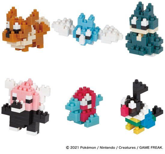 Bandai Nanoblock Pokémon Mini-Figuur Pack