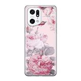 ERT GROUP mobiel telefoonhoesje voor Oppo FIND X5 PRO origineel en officieel erkend Babaco patroon Flowers 050