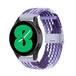 Huawei Braided nylon bandje - Lichtpaars / paars - Huawei Watch GT 2 & GT 3 - 42mm