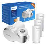 Philips Ontap waterkraanfilter, microfiltratie met digitaal display