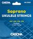 Cascha Sopraan ukelele snarenset