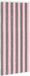 vidaXL Insecten Gordijn Chenille Zilvergrijs en Roze 100 x 220 cm