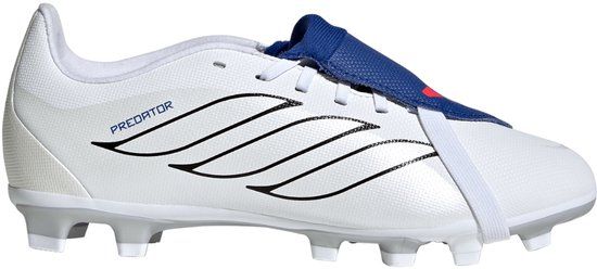 adidas Kinderen Predator Club FT FG/MG Voetbalschoenen Blauw/Wit/Zwart