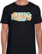 Bellatio Decorations Shoppartners Bv Hawaii shirt zwart met groen voor heren - Maat M