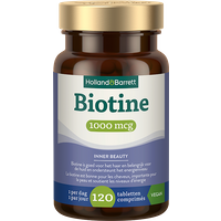 Holland & Barrett Biotine 1000mcg - 120 tabletten