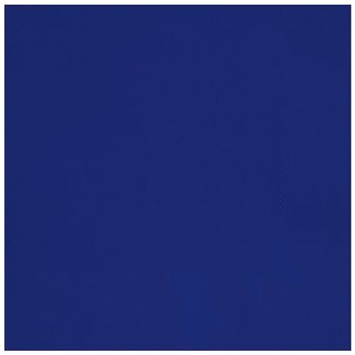 Unique Papieren Servetten - 13 cm - Marineblauw - 20 stuks