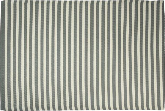 Merkloos Vloerkleed 180x120 cm - Gestreept - Kunststof