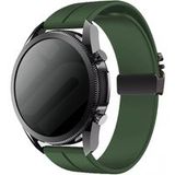 Strap-it Polar Street X Silikonarmband mit P-Schnalle (Grün)