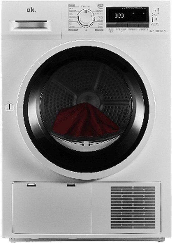 OK. Otd 8326 A2 Warmtepompdroger - Wit