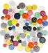 Creativ company CC Knopen Mix 12+18+20 mm 100 stuks