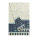 Bassetti OPLONTIS Granfoulard, katoen, blauw, 180 x 270 x 1 cm