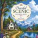 Peaceful Scenic Coloring Book