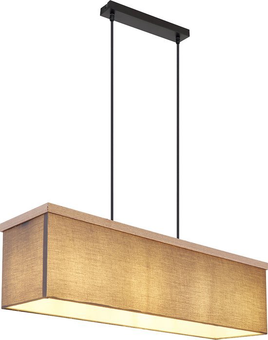 Globo hanglamp Ossi - zwart - metaal - 15578H