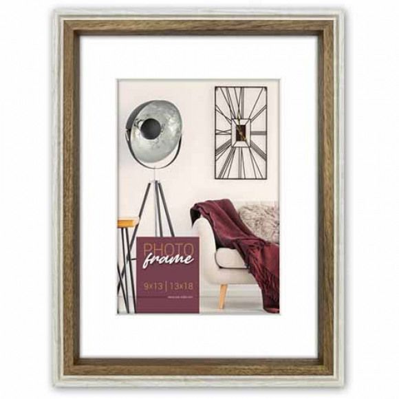Zep fotokader Hout 18x24 Witbruin Palmi White