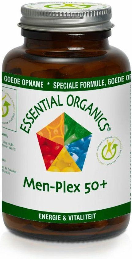 Essential Organics Men-Plex 50+ Multivitamine - 90 Tabletten