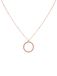 PURELEI Ketting 'Karma' rose-goud