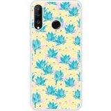 P30 Lite Pluie d'ananas Bedrukt siliconen hoesje