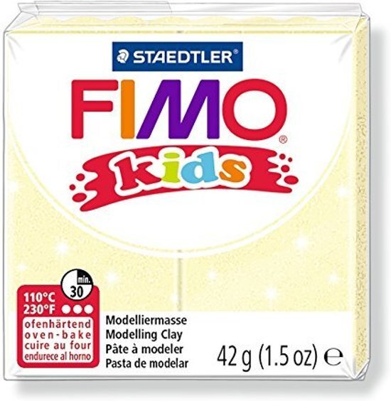 Fimo Kids Boetseerklei 42 G Lichtgeel