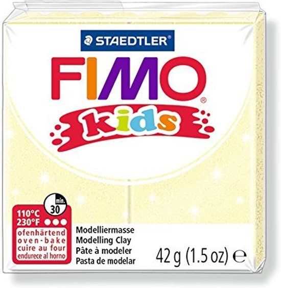 Fimo Kids Boetseerklei 42 G Lichtgeel - 4007817804926