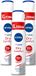Nivea Spray déodorant Dry Comfort - 250 ml - Lot économique - 3 pièces