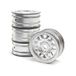 Axial AXI40005 1.0 KMC Machete Wheels, Satin (4): SCX24, grijs/zilver