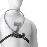 NEEWER Nektelefoonhouder met verstelbare snelontgrendeling, actiefunctie voor mobiele telefoon, compatibel met iPhone GoPro DJi Insta 360 Samsung, voor POV-video-opname, Vogging, GP48