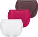 sloggi Originals Basic Tai-Slip Dames Rood Combinatie 1 Effen Katoen/Spandex Maat L (3 stuks)