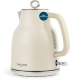 Salter Retro Crème Waterkoker - 1,7 L - 360° Basis - Snel Koken