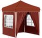 vidaXL Pop-up Feesttent 195 x 195 x 245 cm Terracotta Oxford Stof