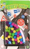 Merkloos Kinderfiets spaakkralen - set van 45x stuks - gekleurde fiets spaken versiering kralen - cadeau