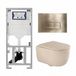 Geberit QeramiQ Dely Swirl Toiletset - Geberit UP320 inbouwreservoir