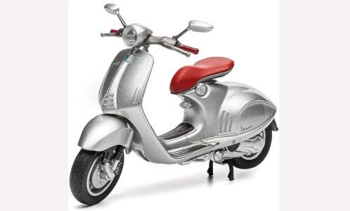 Maisto Die Cast 39540-16885 compatibel met Vespa 946, zilver, 2014, 1:18, kant-en-klaar model