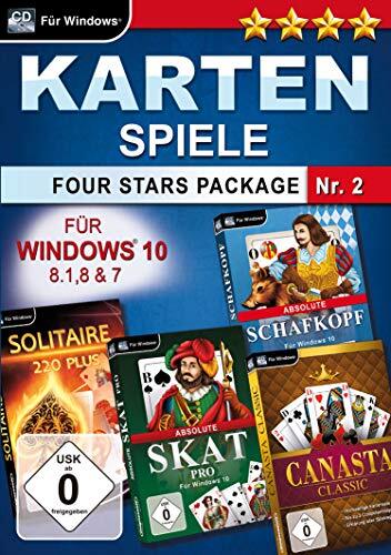 Koch Media Kartenspiele Four Stars Package Nr. 2. Für Windows 7/8/10