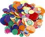 Creativ Company Pailletten mix, afm 10-25 mm, kleuren assorti, 250 gr