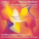 Outhere BIS Records Geoffrey Douglas Madge, Artur Rubinstein Philharmonic Orchestra - Medtner: The Three Piano Concertos (2 CD)