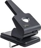 Rapesco HD865-P antibacterieel 2-gaats perforator zwart