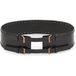 AllSaints Maxie Stud Dble Belt Noir/Noir mat Taille : XS