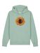 Watapparel Sweatshirt 'Sonnenblume' mintgroen