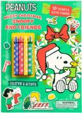 Peanuts: Color & Activity with Crayons- Peanuts: Merry Christmas, Snoopy and Friends
