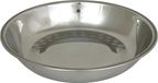 Cao Roestvrijstalen campingplaat met rand, diameter 19 cm
