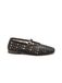 Keys Ballerina KEYS 12150 nero black scarpe donna ballerina cinturino forata pelle zwart