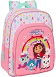 Gabby's Poppenhuis Sac à dos pour tout-petit - Rainbow - 34 x 26 x 11 cm - Polyester