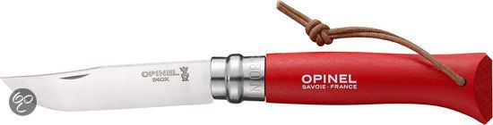 Opinel Trekking zakmes No. 08, Red