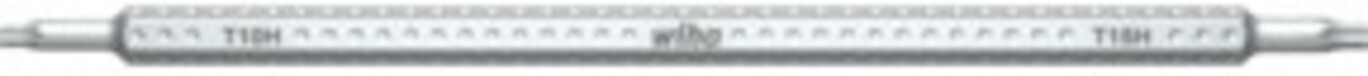Wiha Screwdriver with Interchangeable Blade SYSTEEM 6 TORX® Tamper Resistant (with hole) T10H - T15H x 150 mm - 1 piece