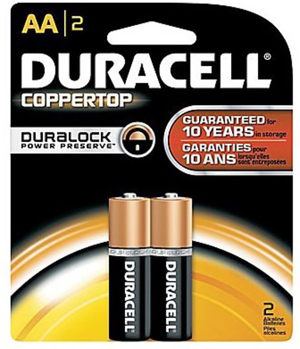 Duracell AA baterijen 2 stuks