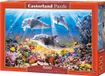 Castorland Dolphins Underwater - 500 stukjes Puzzel - Meerkleurig