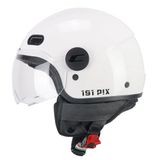 CGM Open Face helm, 191A PIX MONO gegoten wit, XL (58cm)