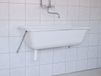 Merkloos / Sans marque Armosa BV Spoelbak 65 liter Wit Kunststof Boerderijdier Stal gereedschap