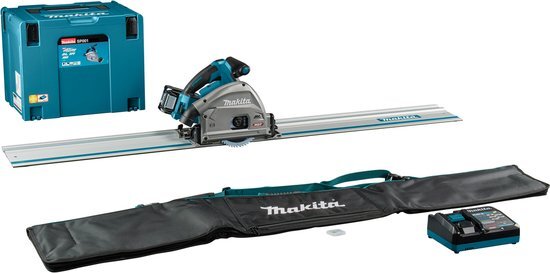 Makita SP001GM102 XGT40 V Max Li-Ion accu Invalcirkelzaag (4,0Ah accu) in Mbox - 165 mm