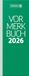 BRUNNEN Premerkbuch Mod. 785 2026 | 108×297 mm, papier, groen